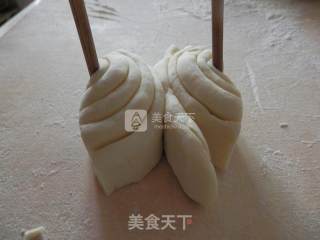 菊花馒头的做法步骤：8