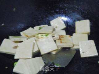 清炒豆腐干的做法步骤：4