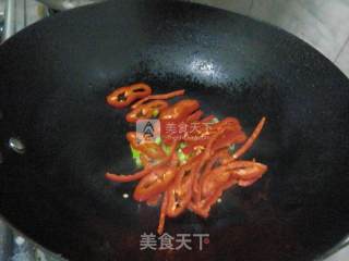 辣椒炒肉片的做法步骤：7
