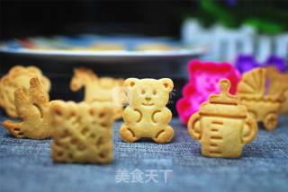 卡通芝士小饼干的做法步骤：8