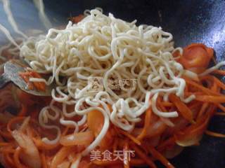 素丝炒面的做法步骤：7