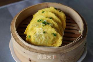 蒸蛋饺的做法步骤：5