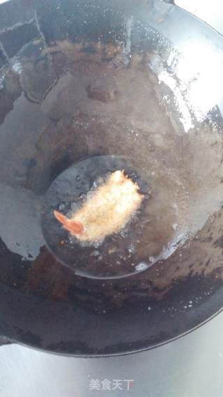 香酥虾排的做法步骤：8