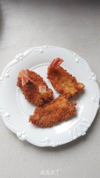 香酥虾排的做法步骤：9