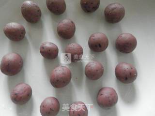 紫米汤圆的做法步骤：12