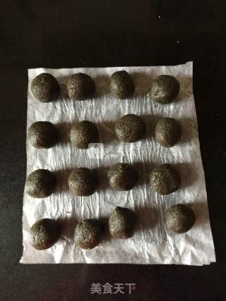 黑芝麻汤圆的做法步骤：5
