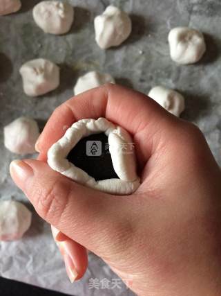 黑芝麻汤圆的做法步骤：9
