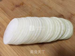 爽口酸辣白萝卜的做法步骤：2