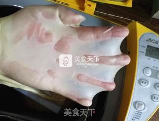 芝士炼乳紫薯卷的做法步骤：4