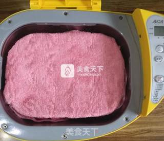 芝士炼乳紫薯卷的做法步骤：5