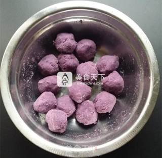 芝士炼乳紫薯卷的做法步骤：9