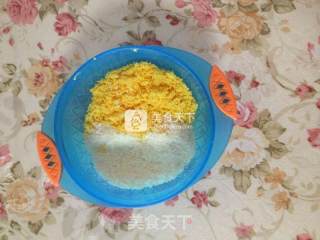宝宝辅食 蛋黄米粉的做法步骤：3
