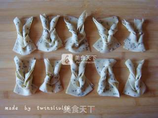 炸排叉（炸麻叶）的做法步骤：14