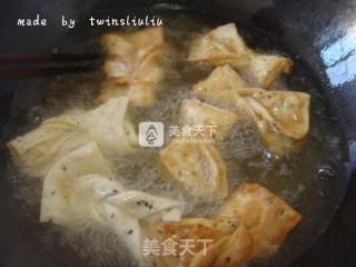 炸排叉（炸麻叶）的做法步骤：15