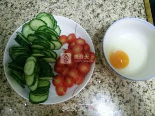 黄瓜炒鸡蛋的做法步骤：3