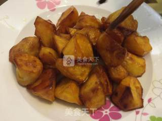 拔丝地瓜的做法步骤：4
