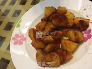拔丝地瓜的做法步骤：5