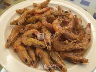 酥脆椒盐虾的做法步骤：8