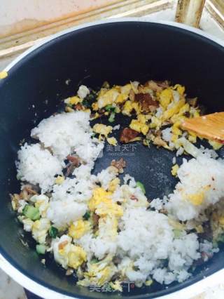 什锦炒饭的做法步骤：7