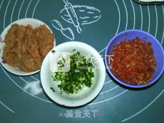鸡肉豆腐饼的做法步骤：2