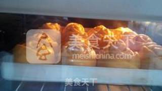 南瓜玫瑰面包的做法步骤：24