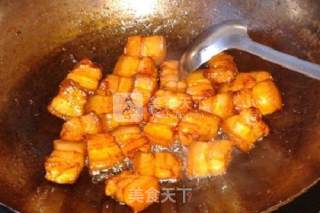 干豇豆烧肉的做法步骤：3