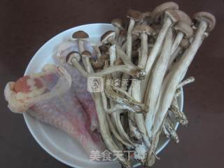 茶树菇炒鸡肉的做法步骤：1