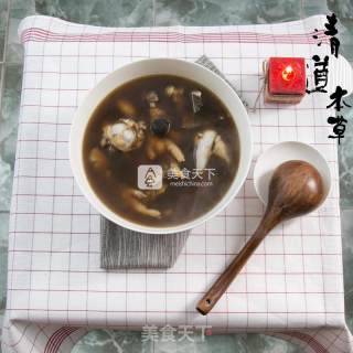 黑蒜猪骨汤的做法步骤：3