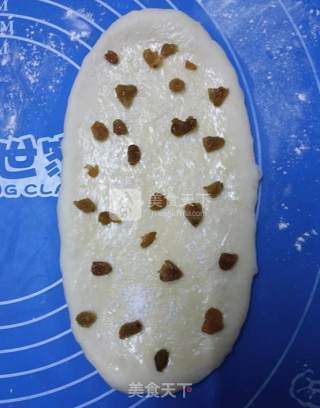 葡萄干椰蓉千层土司的做法步骤：9