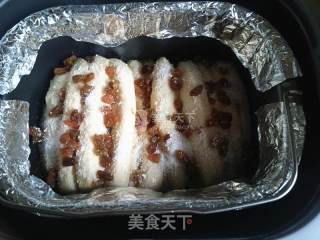 葡萄干椰蓉千层土司的做法步骤：16