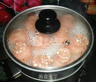 火龙果皮玫瑰花的做法步骤：17