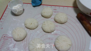 学生早餐：牛肉白萝卜发面馅儿饼的做法步骤：6