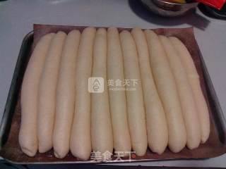 栅栏面包排排坐的做法步骤：4