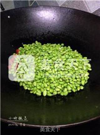 【初春的绿意】小炒豌豆的做法步骤：5
