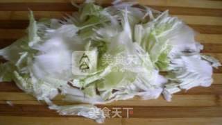白菜豆腐炖粉条的做法步骤：5