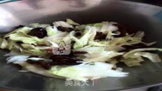白菜豆腐炖粉条的做法步骤：7