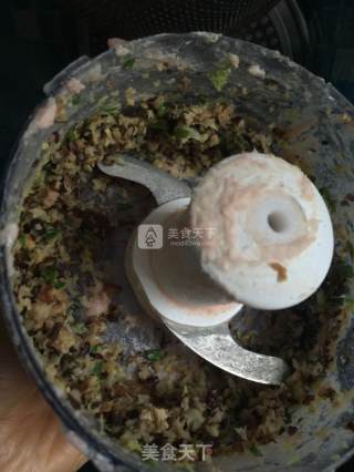 手打香菇小肉丸的做法步骤：3