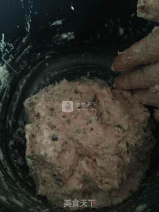 手打香菇小肉丸的做法步骤：5