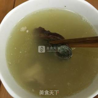 清咽利喉橄榄猪骨煲鲍鱼汤的做法步骤：4