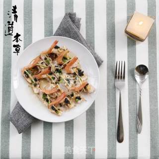 黑白蒜蓉蒸虾的做法步骤：5