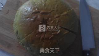 赶潮流的热门面包——抹茶奶酪包的做法步骤：7