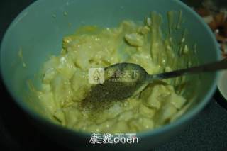 快手早餐（三）鸡蛋三文治的做法步骤：3