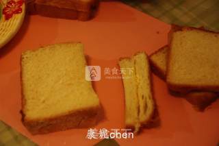 快手早餐（三）鸡蛋三文治的做法步骤：5