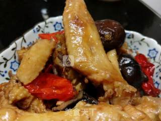香菇蒸土鸡的做法步骤：8