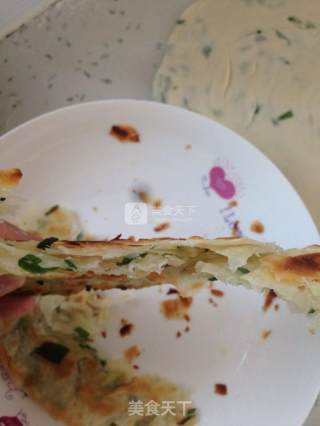 烫面葱油饼的做法步骤：19