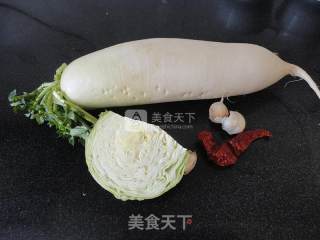 炒萝卜丝的做法步骤：1