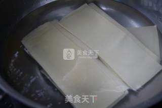 节后减肥食谱——缤纷千张卷的做法步骤：3