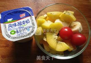 酸奶水果沙拉的做法步骤：6