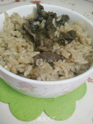 米酒牛肉饭的做法步骤：7