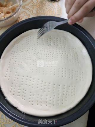 果蔬火腿腊肉虾仁披萨的做法步骤：14